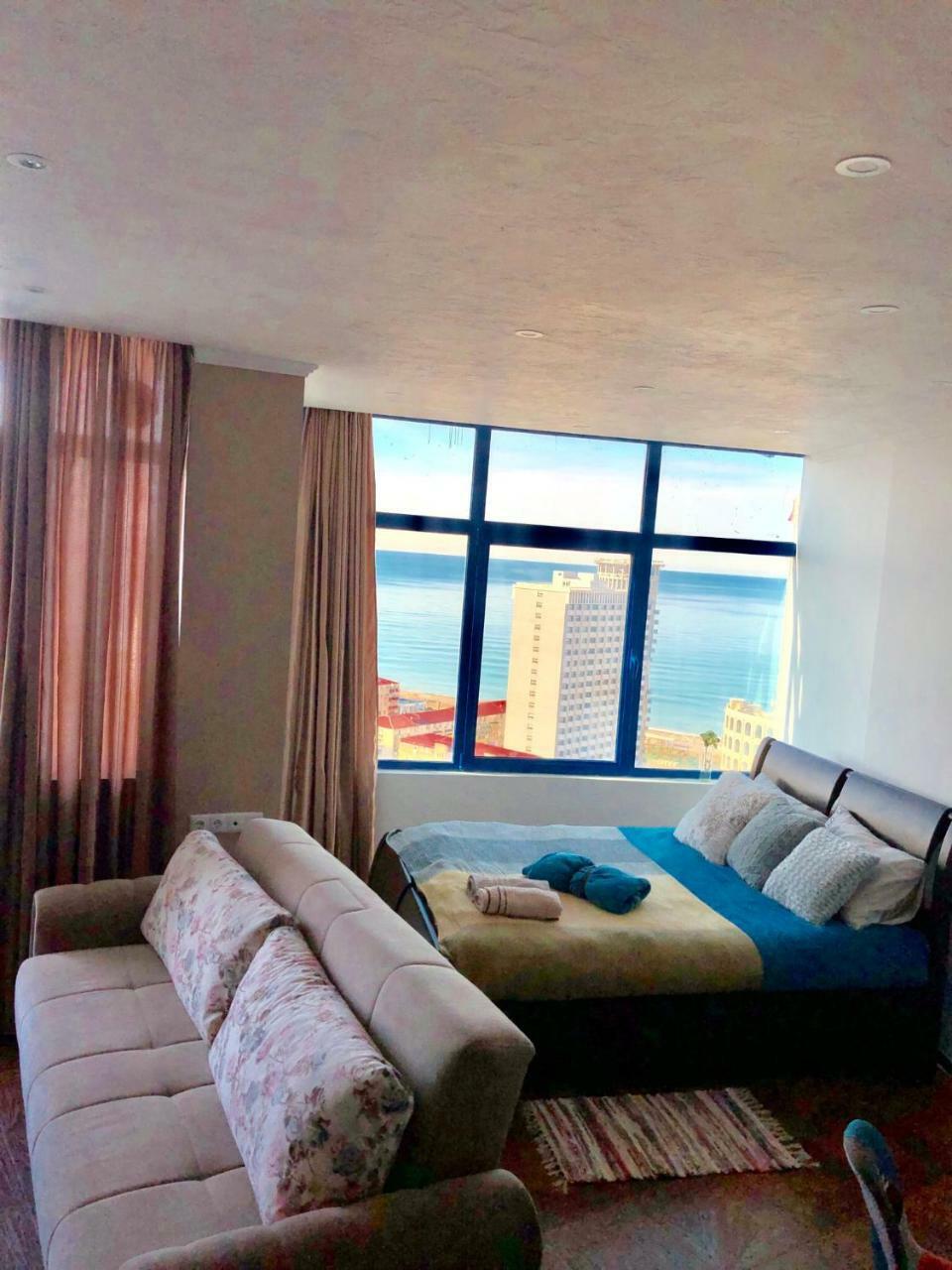 באטומי Cozy Bright Apartment With Amazing Sea View מראה חיצוני תמונה